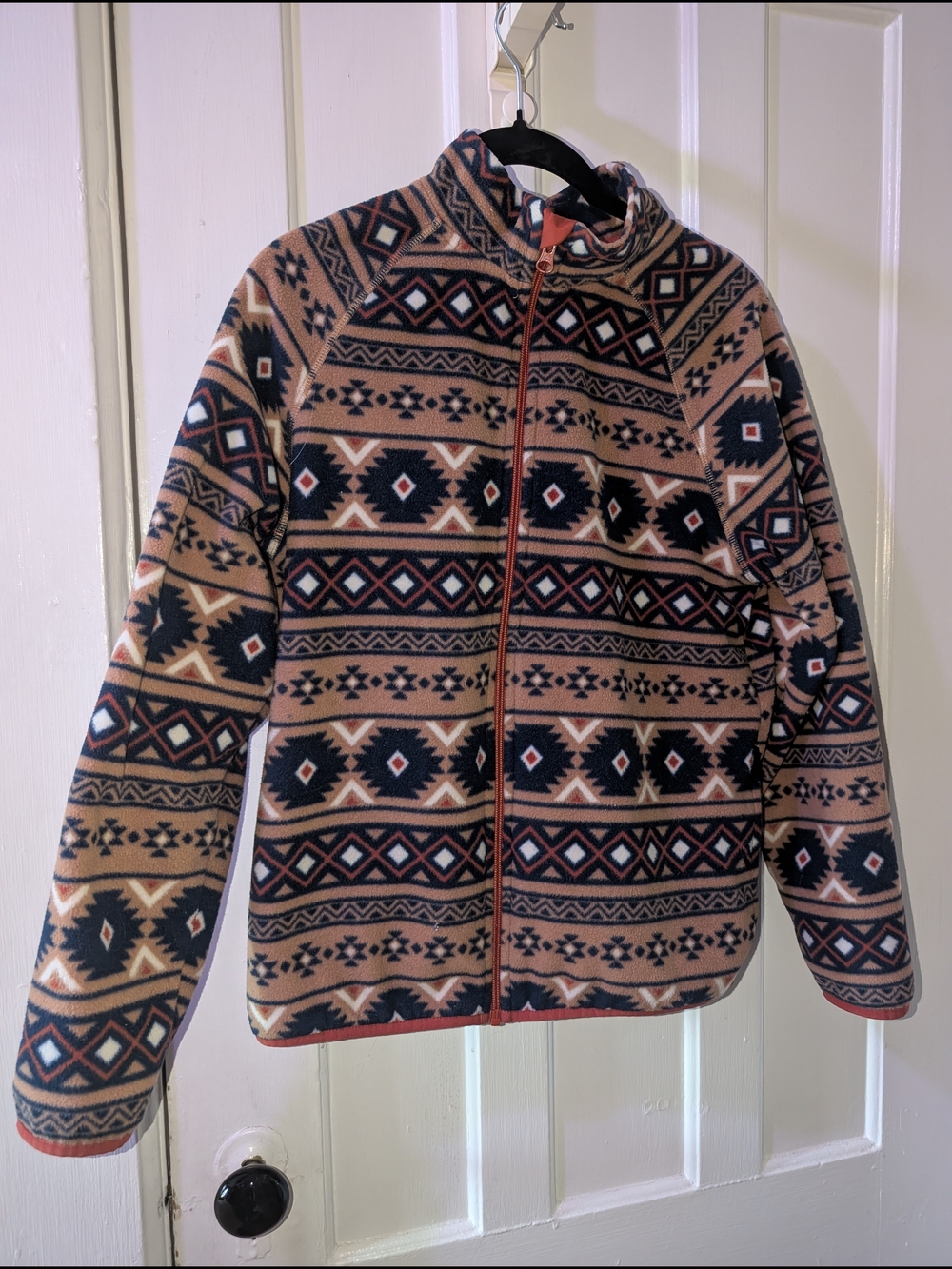 Wonder Nation Aztec Southwest Print Full Zip Fleece Jacket XL 14-16